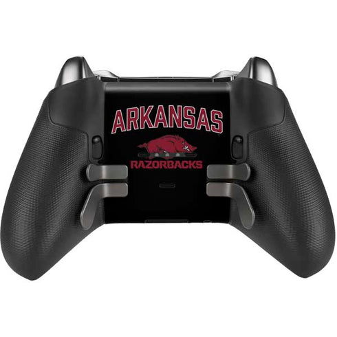 University of Arkansas-Fayetteville Razorbacks Black Xbox Elite Wireless Controller Series 2 Skin