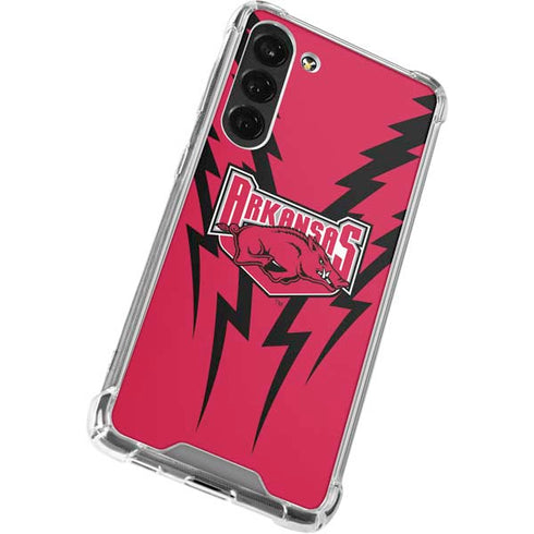 University of Arkansas-Fayetteville Razorbacks Galaxy S24 FE Clear Case
