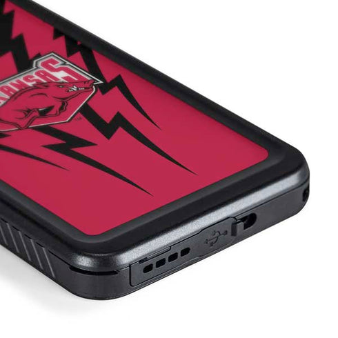University of Arkansas-Fayetteville Razorbacks Galaxy S24 Waterproof Case