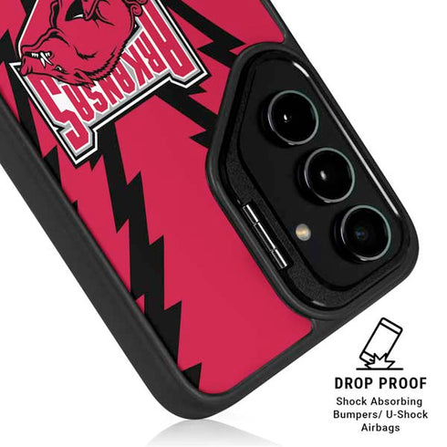 University of Arkansas-Fayetteville Razorbacks Galaxy S25 FE Kickstand Case