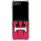University of Arkansas-Fayetteville Razorbacks Galaxy Z Flip7 Clear Case