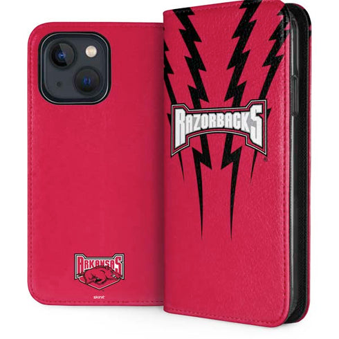 University of Arkansas-Fayetteville Razorbacks iPhone 13 Folio Case