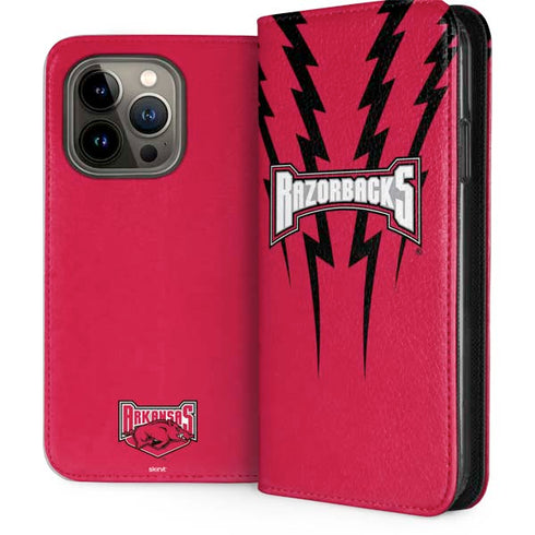 University of Arkansas-Fayetteville Razorbacks iPhone 14 Pro Folio Case