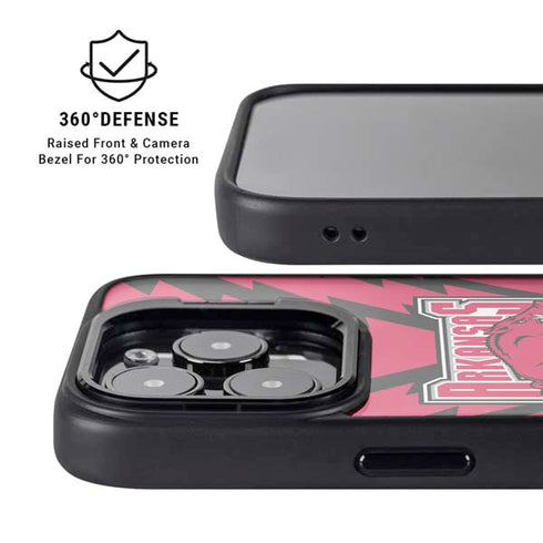 University of Arkansas-Fayetteville Razorbacks iPhone 14 Pro Kickstand Case