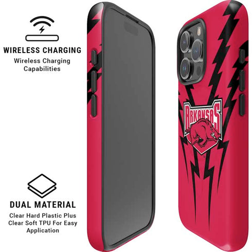 University of Arkansas-Fayetteville Razorbacks iPhone 16 Pro Magsafe Impact Case