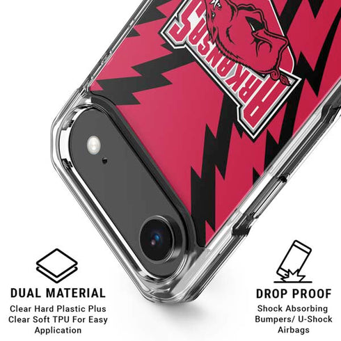 University of Arkansas-Fayetteville Razorbacks iPhone 17 Air Clear Case