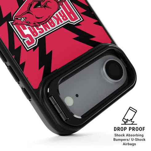 University of Arkansas-Fayetteville Razorbacks iPhone 17 Air Kickstand Case