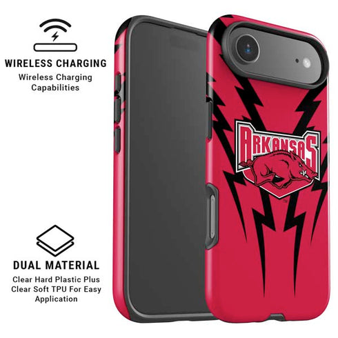 University of Arkansas-Fayetteville Razorbacks iPhone 17 Air Magsafe Impact Case