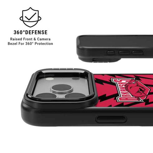 University of Arkansas-Fayetteville Razorbacks iPhone 17 Pro Max Kickstand Case