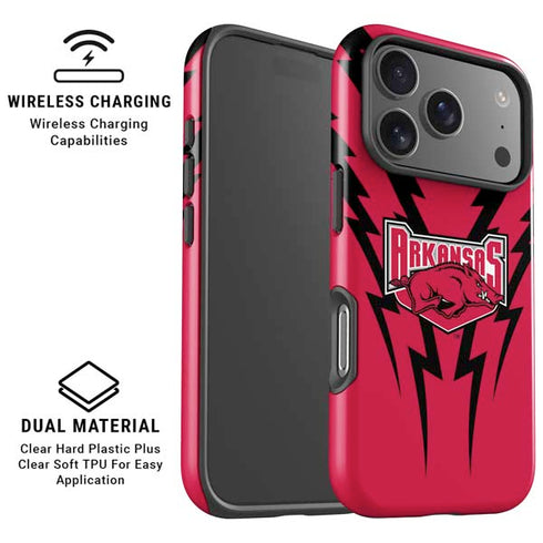 University of Arkansas-Fayetteville Razorbacks iPhone 17 Pro Max Magsafe Impact Case