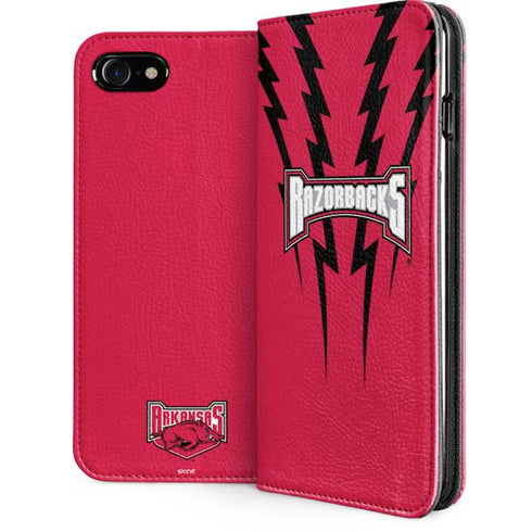 University of Arkansas-Fayetteville Razorbacks iPhone SE (2nd & 3rd Gen) Folio Case