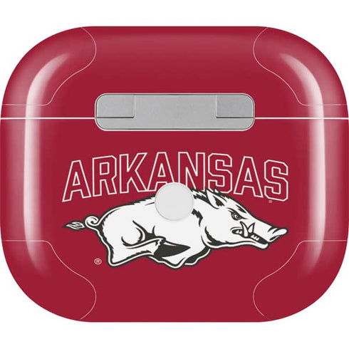 University of Arkansas-Fayetteville Razorbacks Logo Apple AirPods (3rd Gen 2021) Skin
