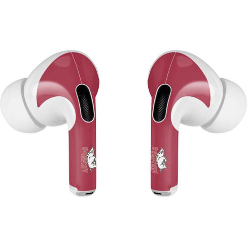 University of Arkansas-Fayetteville Razorbacks Logo Apple AirPods Pro Skin