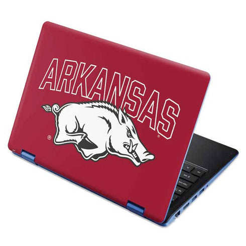 University of Arkansas-Fayetteville Razorbacks Logo Aspire R11 11.6in Skin