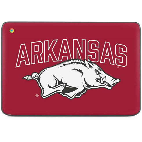 University of Arkansas-Fayetteville Razorbacks Logo HP Chromebook Skin