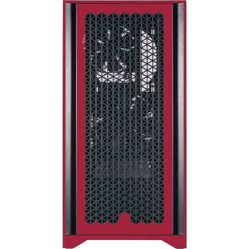 University of Arkansas-Fayetteville Razorbacks Logo Corsair 4000D Tempered Glass Mid-Tower ATX Case Skin