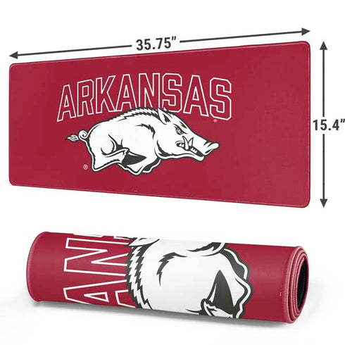 University of Arkansas-Fayetteville Razorbacks Logo Gaming Mouse Pad
