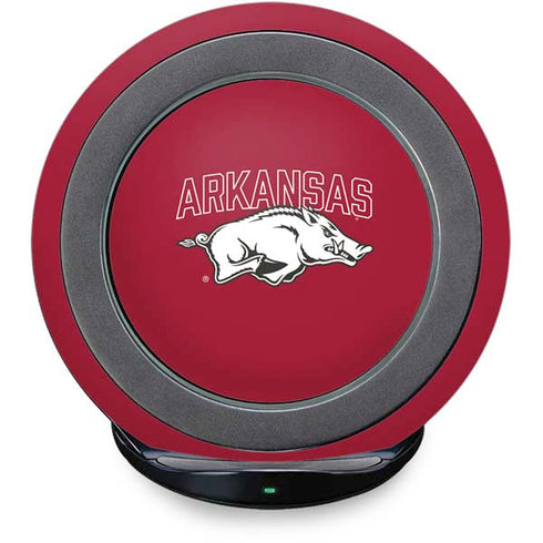 University of Arkansas-Fayetteville Razorbacks Logo Fast Charge Wireless Charging Stand Skin