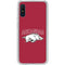 University of Arkansas-Fayetteville Razorbacks Logo Galaxy A10e Clear Case