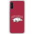 University of Arkansas-Fayetteville Razorbacks Logo Galaxy A10e Clear Case