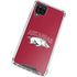 University of Arkansas-Fayetteville Razorbacks Logo Galaxy A12 Clear Case