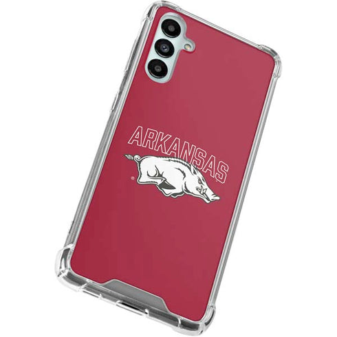 University of Arkansas-Fayetteville Razorbacks Logo Galaxy A15 5G Clear Case