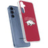 University of Arkansas-Fayetteville Razorbacks Logo Galaxy A35 5G Clear Case