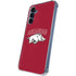 University of Arkansas-Fayetteville Razorbacks Logo Galaxy A55 5G Clear Case