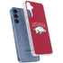 University of Arkansas-Fayetteville Razorbacks Logo Galaxy A55 5G Clear Case
