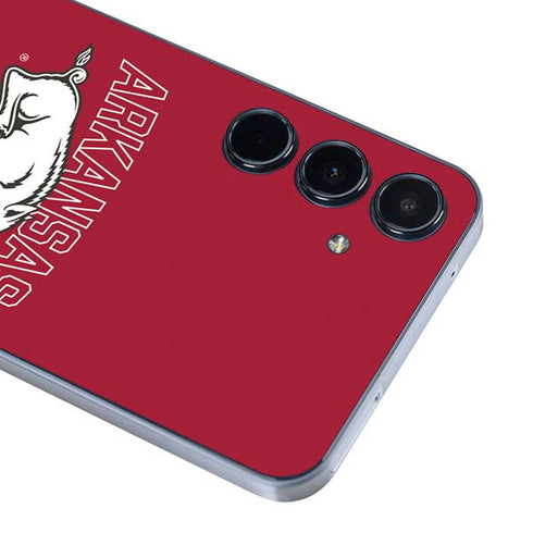 University of Arkansas-Fayetteville Razorbacks Logo Galaxy A55 5G Skin