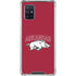 University of Arkansas-Fayetteville Razorbacks Logo Galaxy A71 5G Clear Case