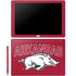 University of Arkansas-Fayetteville Razorbacks Logo Galaxy Book 12in Skin
