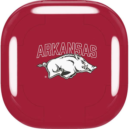 University of Arkansas-Fayetteville Razorbacks Logo Galaxy Buds Live Skin