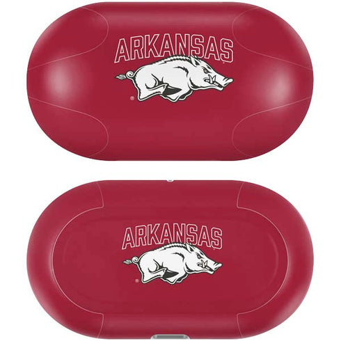University of Arkansas-Fayetteville Razorbacks Logo Galaxy Buds Plus Skin