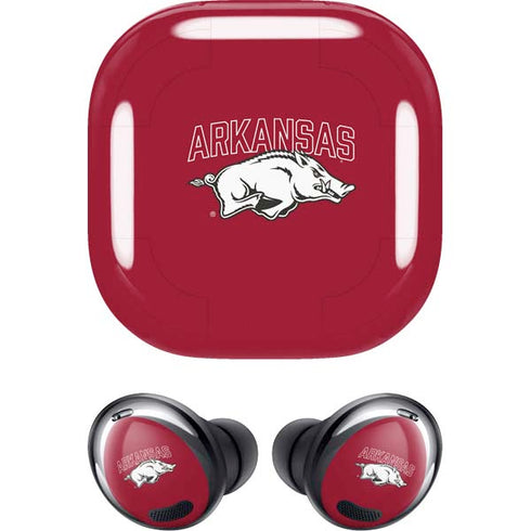 University of Arkansas-Fayetteville Razorbacks Logo Galaxy Buds Pro Skin
