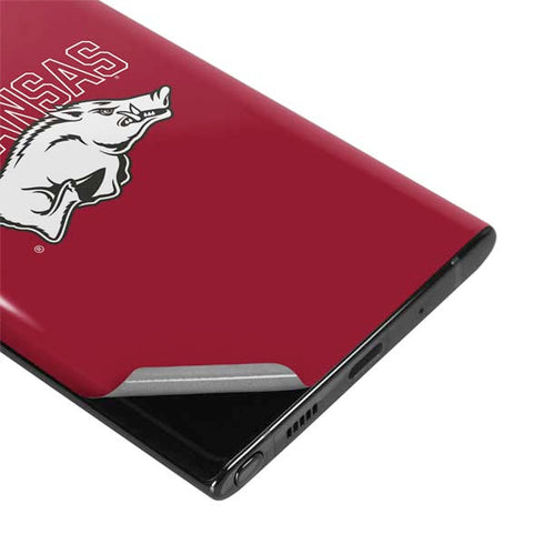 University of Arkansas-Fayetteville Razorbacks Logo Galaxy Note 10 Plus Skin