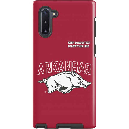 University of Arkansas-Fayetteville Razorbacks Logo Galaxy Note 10 Pro Case