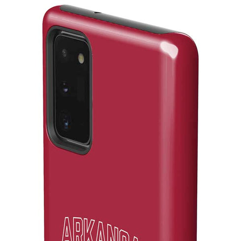 University of Arkansas-Fayetteville Razorbacks Logo Galaxy Note20 5G Pro Case