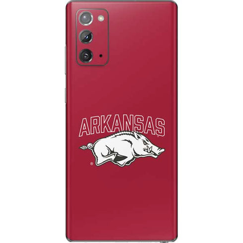 University of Arkansas-Fayetteville Razorbacks Logo Galaxy Note20 5G Skin