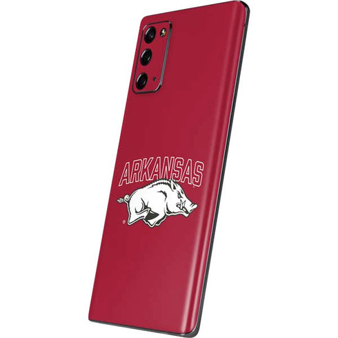 University of Arkansas-Fayetteville Razorbacks Logo Galaxy Note20 5G Skin