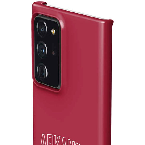 University of Arkansas-Fayetteville Razorbacks Logo Galaxy Note20 Ultra 5G Lite Case