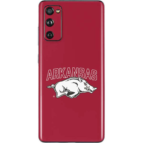 University of Arkansas-Fayetteville Razorbacks Logo Galaxy S20 Fan Edition Skin