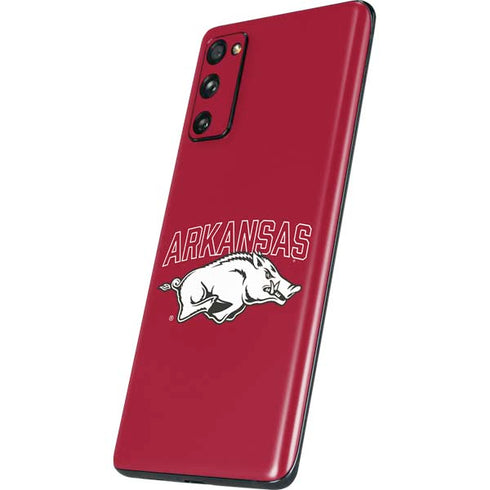 University of Arkansas-Fayetteville Razorbacks Logo Galaxy S20 Fan Edition Skin