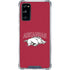 University of Arkansas-Fayetteville Razorbacks Logo Galaxy S20 FE Clear Case