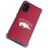 University of Arkansas-Fayetteville Razorbacks Logo Galaxy S20 FE Clear Case