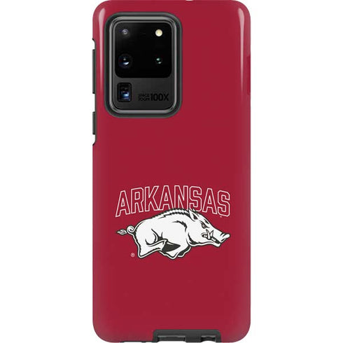 University of Arkansas-Fayetteville Razorbacks Logo Galaxy S20 Ultra 5G Pro Case