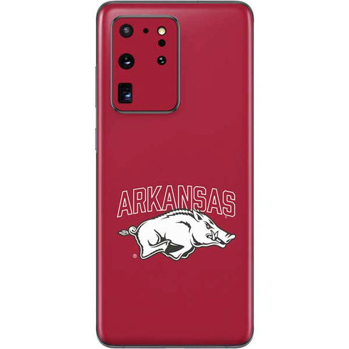 University of Arkansas-Fayetteville Razorbacks Logo Galaxy S20 Ultra 5G Skin