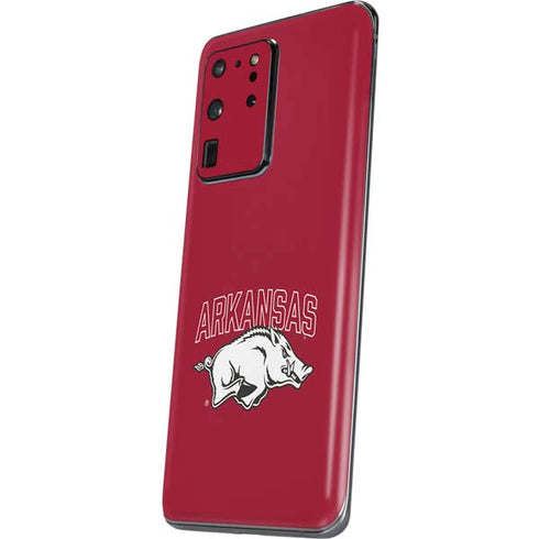 University of Arkansas-Fayetteville Razorbacks Logo Galaxy S20 Ultra 5G Skin