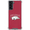 University of Arkansas-Fayetteville Razorbacks Logo Galaxy S21 5G Clear Case