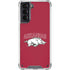 University of Arkansas-Fayetteville Razorbacks Logo Galaxy S21 5G Clear Case